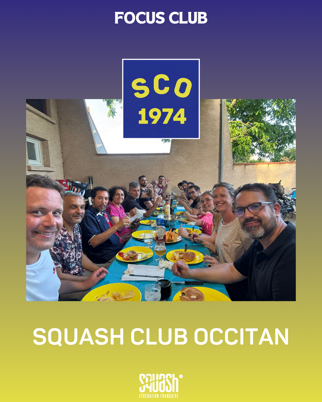 FOCUS CLUB #7 : SQUASH CLUB OCCITAN